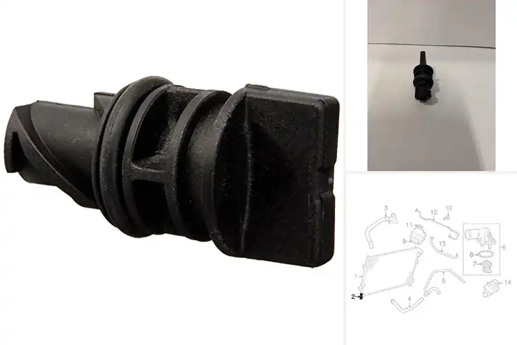 Detailed view of Best Radiator Draincocks