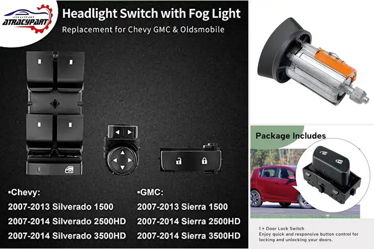 Detailed view of best replacement door lock switches