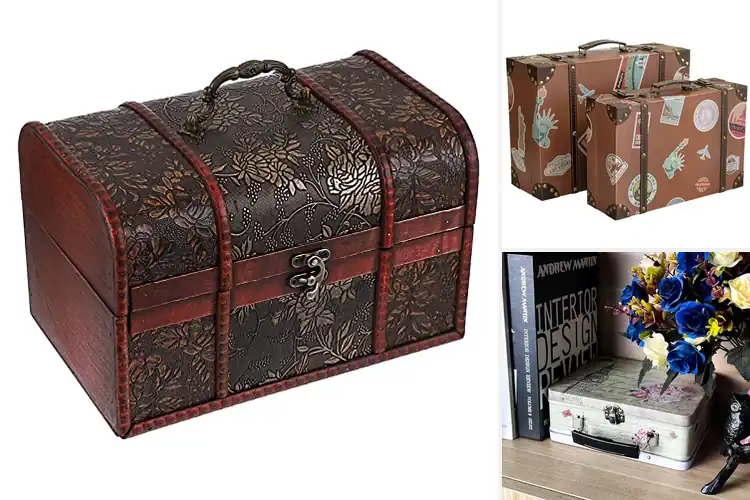 Detailed view of Best Retro Decorative Boxes: Timeless Elegance for Your Home