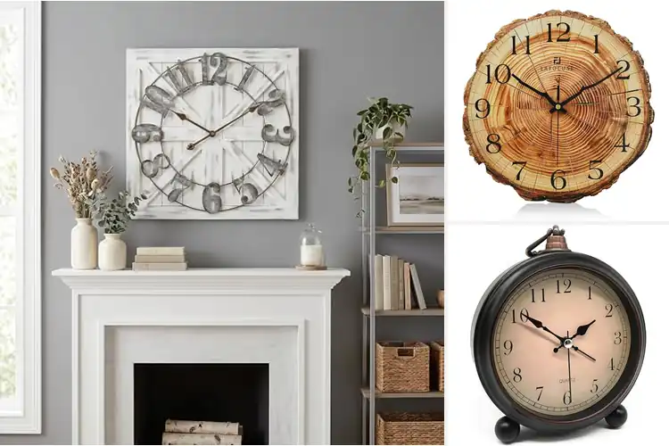 Detailed view of Best Rustic Gift Clocks: 10 Timeless Picks for Any Home