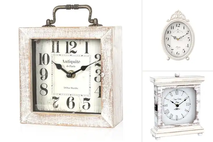 Detailed view of Best Rustic Shelf Clock: 10 Timeless Picks for Your Home