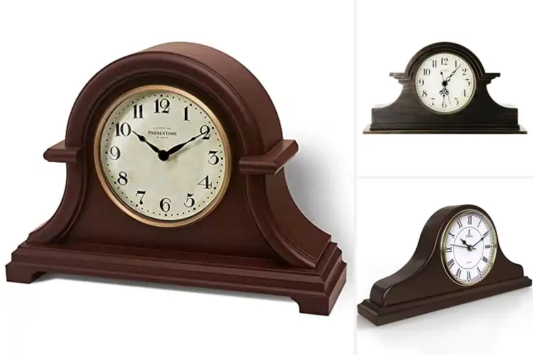 Detailed view of Best Silent Quartz Mantel Clock