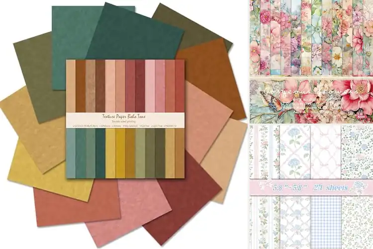 Detailed view of Best Thick Craft Paper Scrapbook Pages