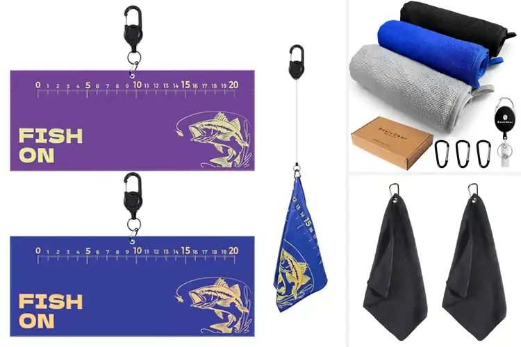Detailed view of Best Towels With Built-In Carabiner Clip