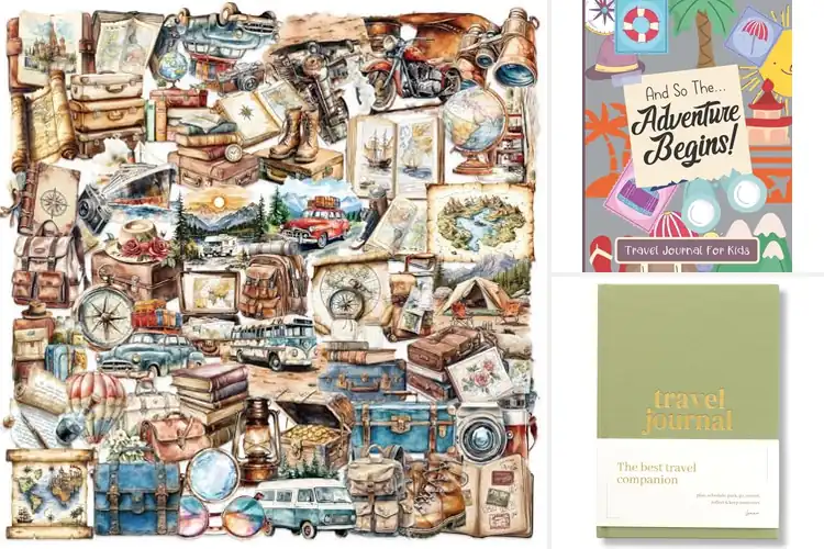 Detailed view of Best Travel Journal Scrapbooks For Adventures