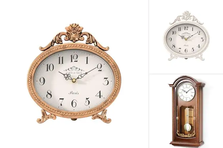 Detailed view of Best Vintage Clock Gift For Housewarming