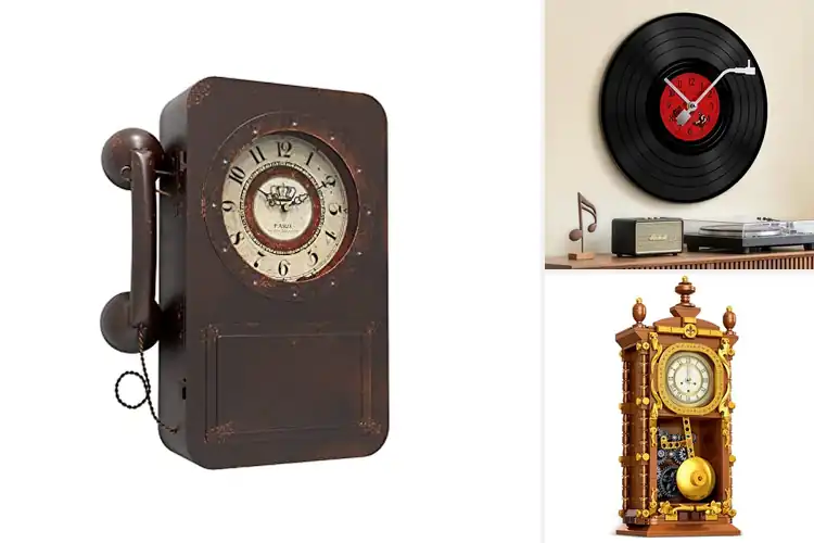 Detailed view of Best Vintage Gift Clocks