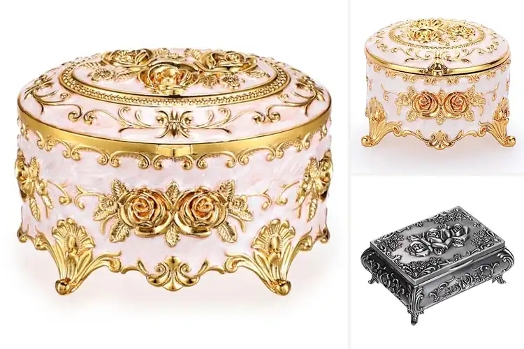 Detailed view of Best Vintage Jewelry Gift Boxes