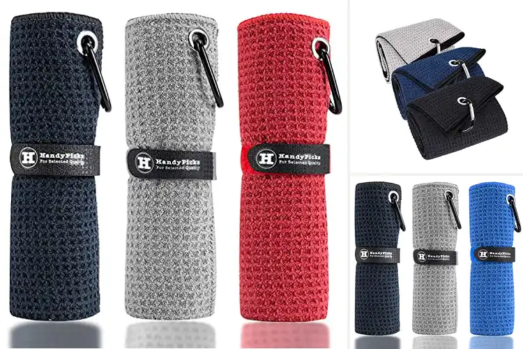 Detailed view of Best Waffle Golf Towels