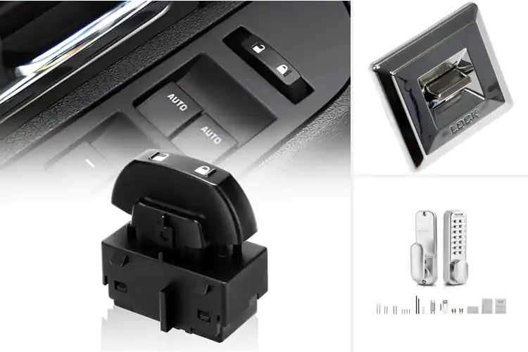 Detailed view of Best Waterproof Durable Door Lock Switch