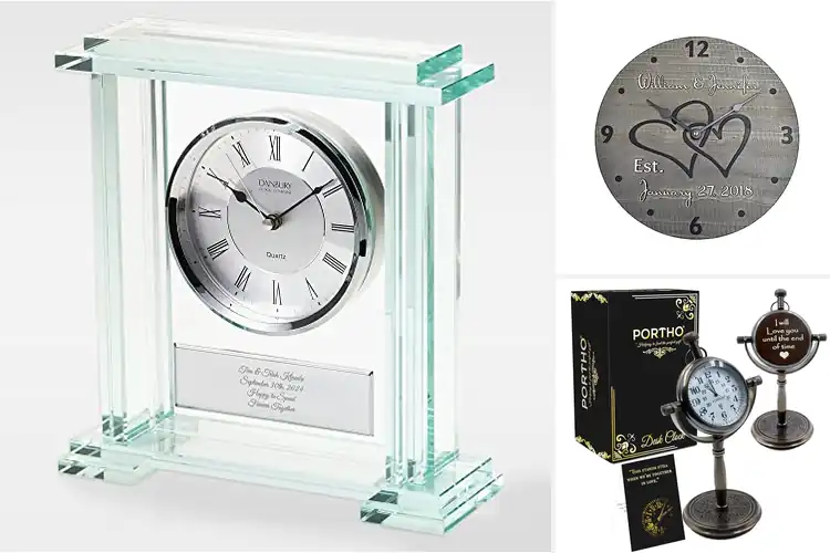 Detailed view of Best Wedding Gift Clocks: 10 Timeless & Thoughtful Ideas