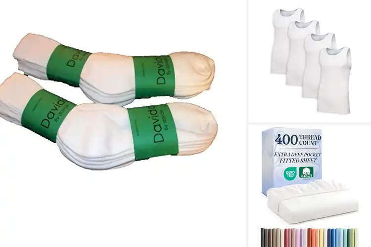 Detailed view of Best White Label 100 Percent Cotton